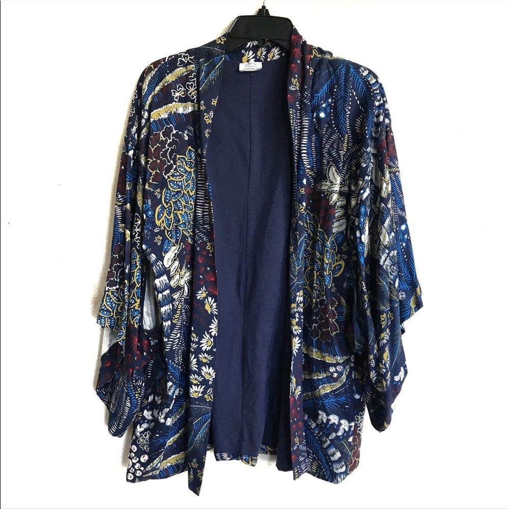 Zara Floral Kimono Style Cape